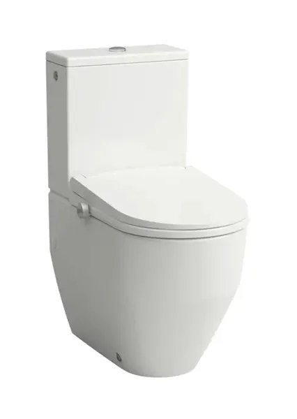 Laufen Cleanet Pro Lite - Stojící elektronický bidet s keramikou, vario odpad, Rimless, SoftClose, bílá H615890000S002