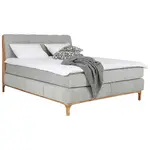 MID.YOU POSTEL BOXSPRING, 180/200 cm, barvy stříbra