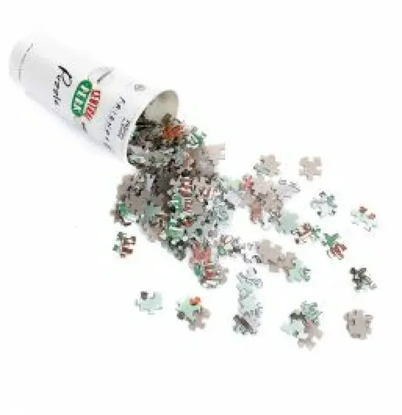 Puzzle Přátelé / 400 dílků v kelímku