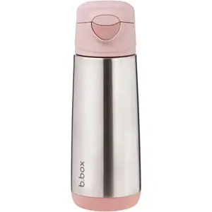 b.box BLUSH CRUSH 500 ML Sportovní termoska na pití, stříbrná, velikost 500 ML