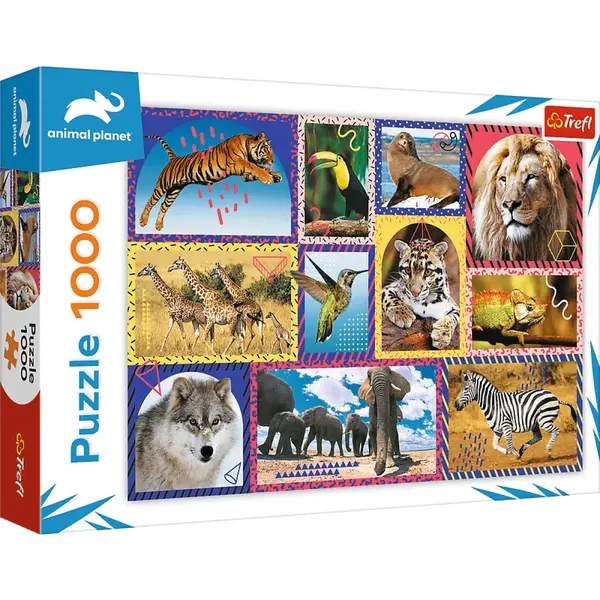 Trefl Puzzle Animal Planet: Divoká příroda/1000 dílků
