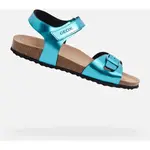 Geox J ADRIEL Dívčí sandály, tyrkysová, velikost
