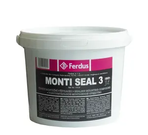 Těsnicí montážní přípravek MONTI SEAL, černý, různé objemy - Ferdus Objem: 3 L