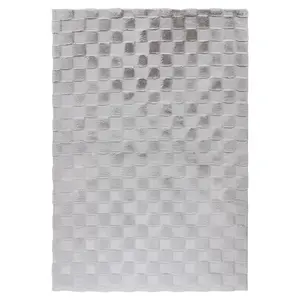 Koberec Rabbit Fur Soul 1,2/1,7 SOU 600 stříbrný