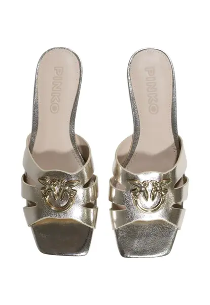 Dámské kožené pantofle Pinko