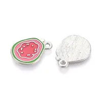 Fruit Alloy Enamel Charms
