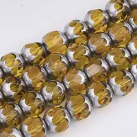 Electroplate Glass Beads Strands