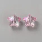 Star Transparent Acrylic Beads