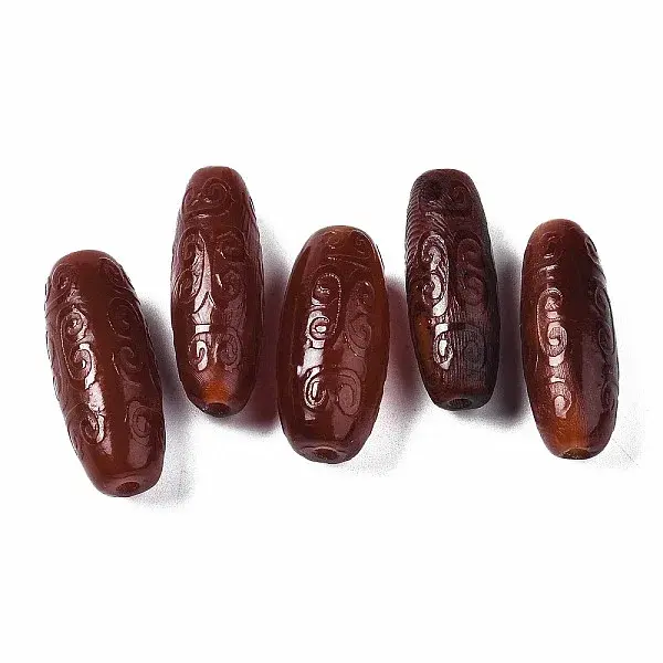 Natural Grey Agate Beads