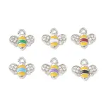 Platinum Plated Alloy Enamel Charms