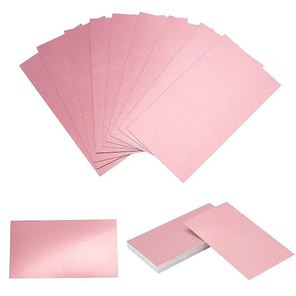 20Pcs Aluminum Heat Transfer Film Crafts