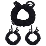 Chiffon Ruffled Lace Collar