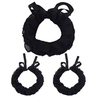 Chiffon Ruffled Lace Collar