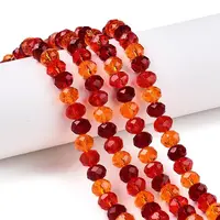 Transparent Glass Beads Strands