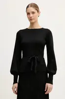 Svetr United Colors of Benetton dámský, černá barva, 1EZSD10EY