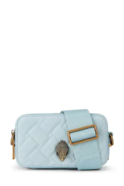 Semišová kabelka Kurt Geiger London Kensington