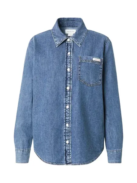 Calvin Klein Jeans Blúzka  modrá denim