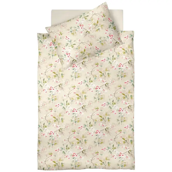 Fleuresse POVLEČENÍ, satén, krémová, bobulová, béžová, curry žlutá, olivově zelená, 140/200 cm