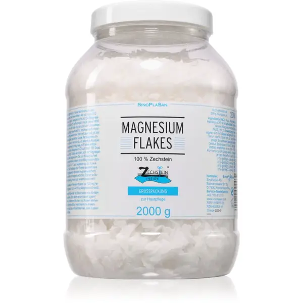 SinoPlaSan Magnesium-Flakes 100% Zechstein hořčík do koupele 2000 g
