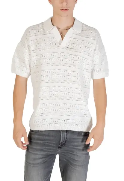 Bílé pánské polo triko Only &amp; Sons