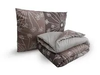Set celoroční přikrývky 140x200 cm z dutého vlákna s polštářem 70x90 cm POLARIA