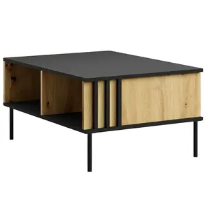 Konferenčný stolík Rimini 07 čierna/artisan