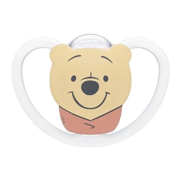 NUK cumlík Perfect Match AIR Macko WHITE 6-18m