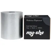 My-She Foilicious Embossed kadernícka fólia na melírovanie vlasov 14mikro x 12cm x 100m