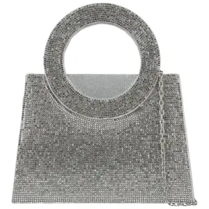 Dámská plesová kabelka stříbrná - Michelle Moon Alette