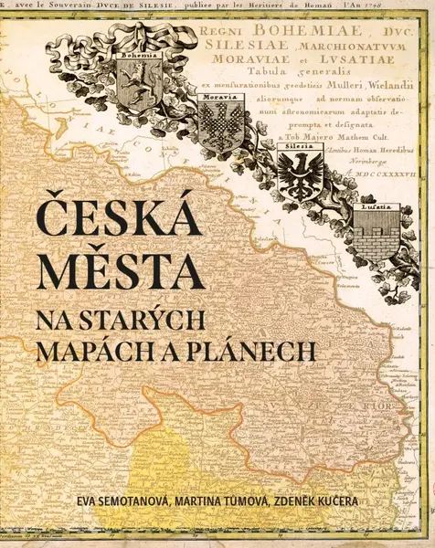 Česká města na starých mapách a plánech (poškozená) - kolektiv autorů