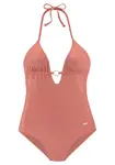 LASCANA Jednodielne plavky  koralová