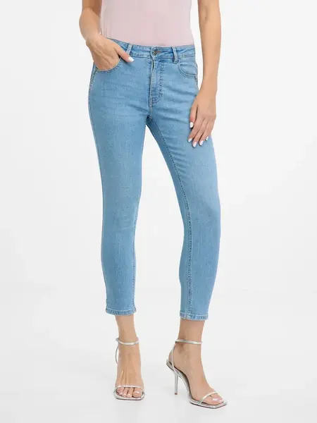 Light blue women's skinny fit jeans ORSAY - Women