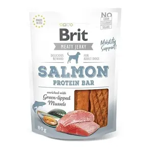 Brit Jerky Salmon Protein Bar 80g | Pamlsky pro psy | P48754