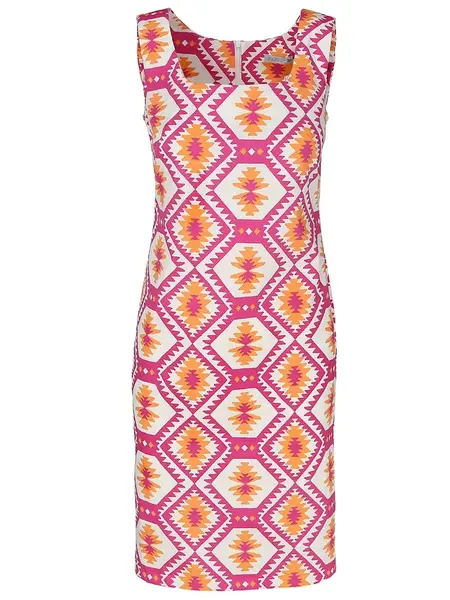 PERSO Woman's Comfortable women's sleveless dress with print