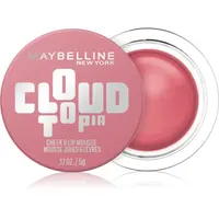 MAYBELLINE NEW YORK CloudTopia matná krémová tvářenka na rty a tváře odstín 08 Enchanted Mauve 5 g
