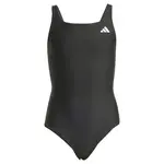 ADIDAS PERFORMANCE Športové plavky 'V-back Swimsuit'  čierna / biela