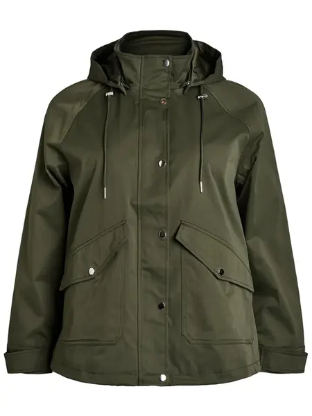 Zizzi Prechodná parka 'Capalma'  tmavozelená