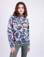 Patagonia W's LW Synch Snap-T P/O Wild Botanist: Tidal Teal XS