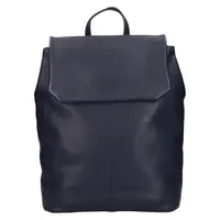 Dámský kožený batoh SendiDesign Betty - tmavě modrá