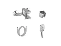 Ravak Classic - Vanová baterie s příslušenstvím, chrom X07S117