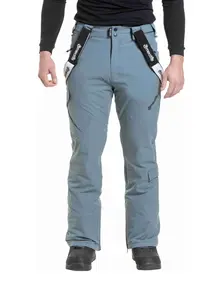 Pánské snb & ski kalhoty meatfly ghost modrošedá xl