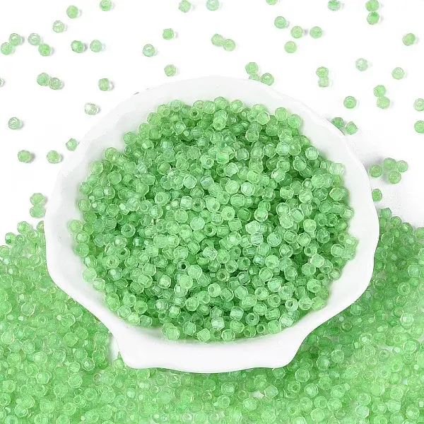 Transparent Inside Colours Glass Seed Beads