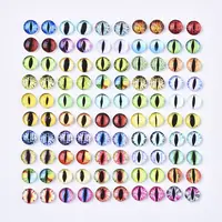 Flat Back Glass Cabochons