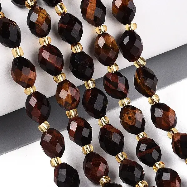 Natural Red Tiger Eye Beads Strands