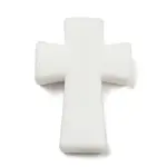 Cross Silicone Focal Beads