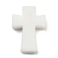 Cross Silicone Focal Beads