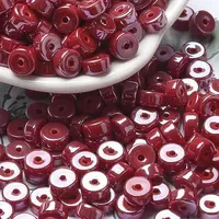 Opaque Colours Luster Glass Seed Beads