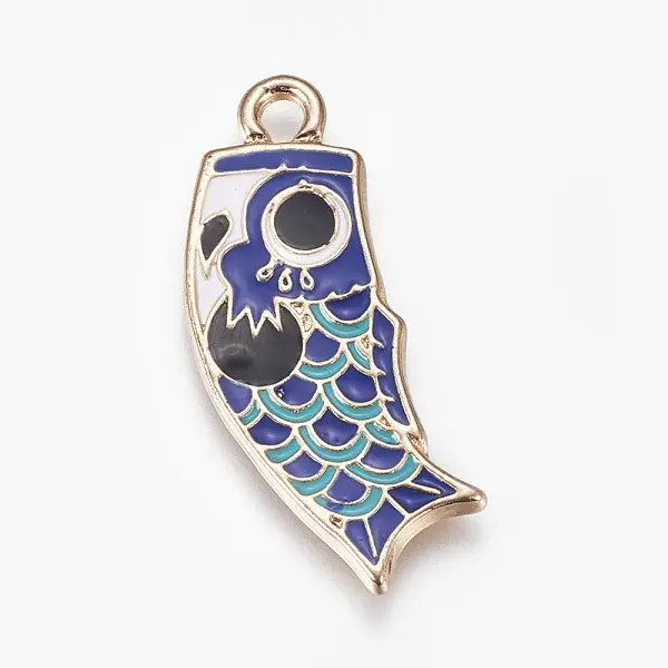 Alloy Enamel Pendants