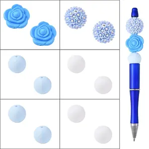 DIY Plastic Beadable Pens Making Kits