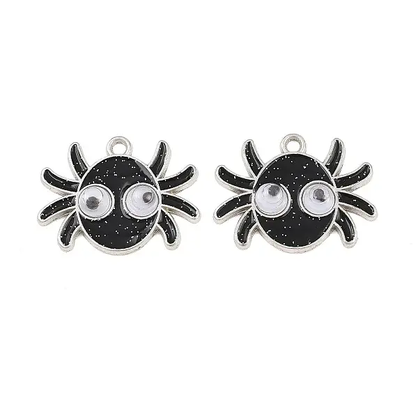 Halloween Alloy Enamel Pendants